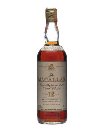 Macallan 12 ans Bottled 1980s