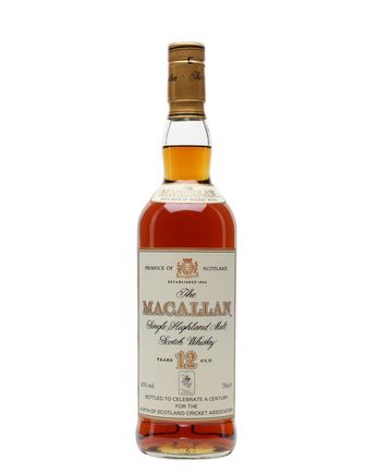 Macallan 12 ans North of Scotland Cricket Association