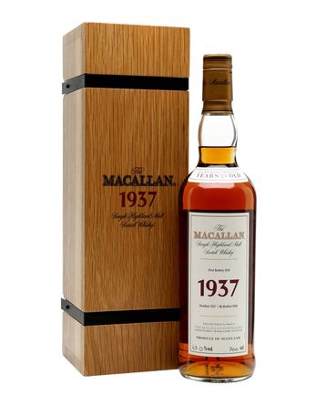 Macallan 1937 37 ans Fine Rare
