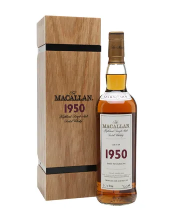Macallan 1950 52 ans Fine Rare