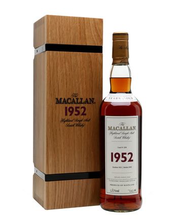 Macallan 1952 49 ans Fine Rare #1250