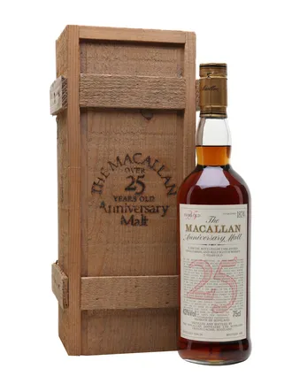 Macallan 1958 59 25 ans