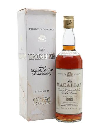 Macallan 1963 17 ans Bottled 1970's