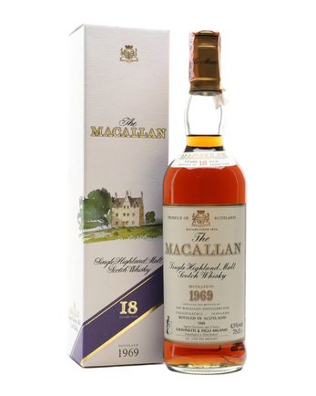 Macallan 1969 18 ans Vintage Label