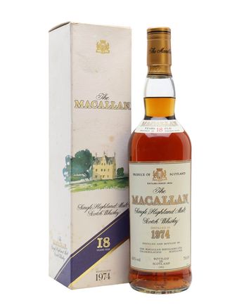 Macallan 1974 18 ans Vintage Label