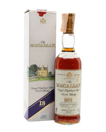 Macallan 1975 18 ans Vintage Label
