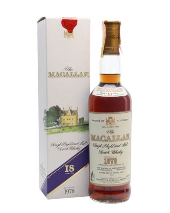 Macallan 1978 18 ans Vintage Label