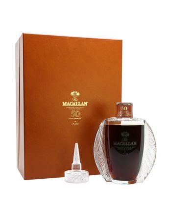 Macallan 50 ans Lalique Crystal