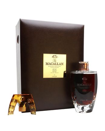 Macallan 55 ans Lalique Crystal Decanter