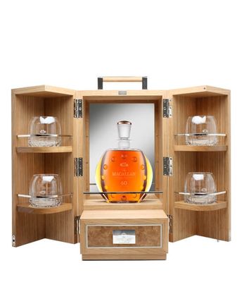 Macallan 1950 60 ans in Lalique Linley Box