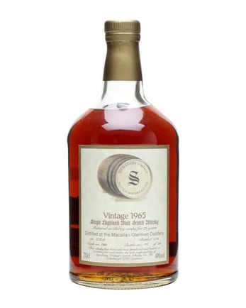Macallan Glenlivet 1965 29 ans Sherry Cask Signatory cask #1060