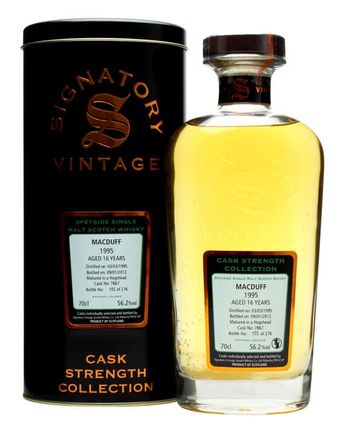 Macduff 1995 16 ans Cask #7867 Signatory Cask Strength Collection
