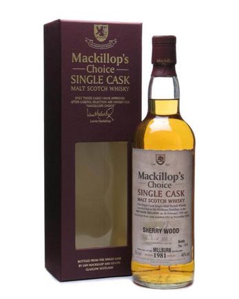 Millburn 1981 25 ans Sherry Wood Mackillop's