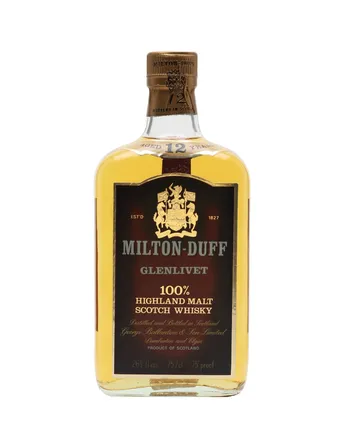 Miltonduff Glenlivet 12 ans Bottled 1980's