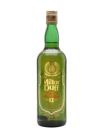 Miltonduff 12 ans Screen Printed Label