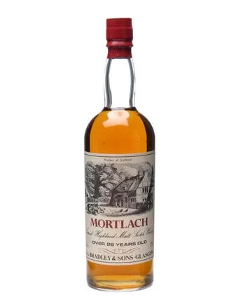 Mortlach 28 ans Bottled 1960s J A Bradley