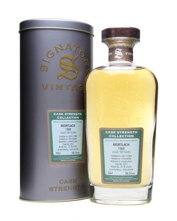 Mortlach 1988 19 ans Signatory Cask Strength Collection