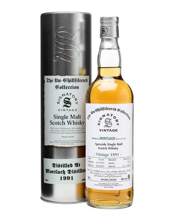 Mortlach 1991 20 ans Un Chillfiltered Signatory Un-Chillfiltered Collection