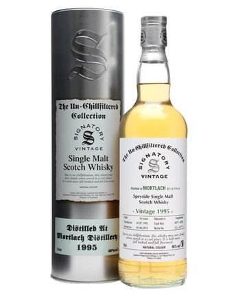 Mortlach 1995 16 ans Casks #4077+8 Signatory Un-Chillfiltered Collection