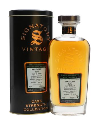 Mosstowie 1979 33 ans Cask #1307 Signatory Cask Strength Collection