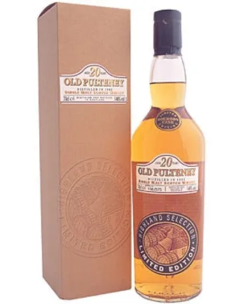 Old Pulteney 1982 20 ans