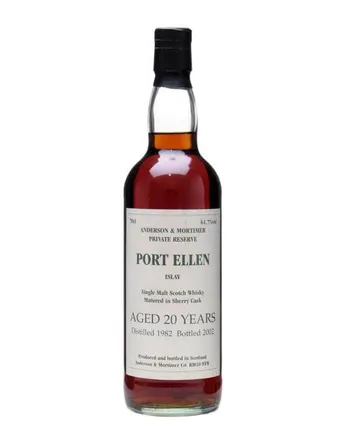 Port Ellen 1982 20 ans Sherry Cask Anderson & Mortimer
