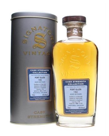 Port Ellen 1982 26 ans Cask 1146 Signatory Cask Strength Collection