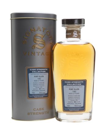 Port Ellen 1982 27 ans Signatory Cask Strength Collection