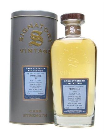 Port Ellen 1982 25 ans Signatory Bottled 2007