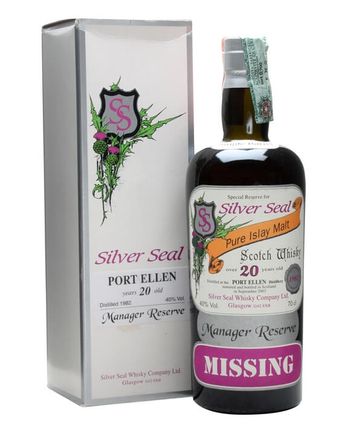 Port Ellen 1982 20 ans Silver Seal Manager's Reserve