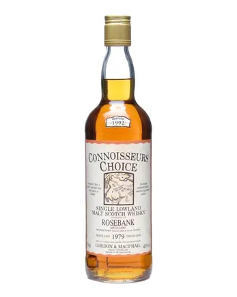 Rosebank 1979 Bottled 1992 Connoisseurs Choice Gordon & Macphail