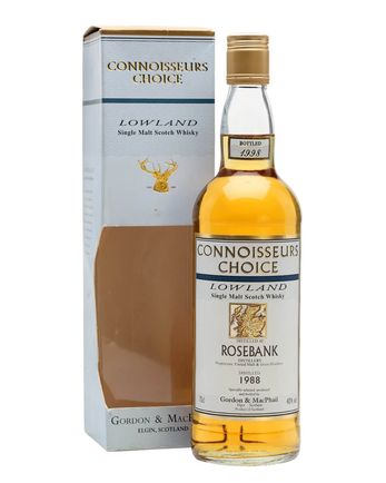 Rosebank 1988 Bottled 1998 Connoisseurs Choice Gordon & Macphail