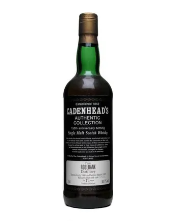 Rosebank 1980 11 ans Cadenhead's