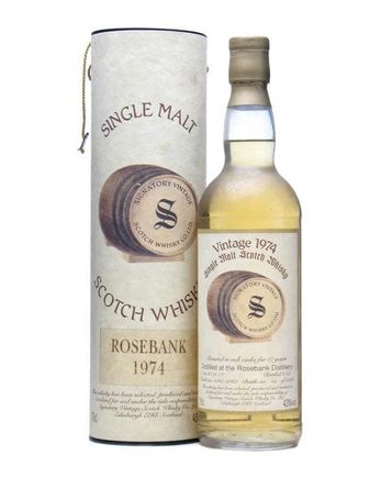 Rosebank 1974 17 ans Signatory