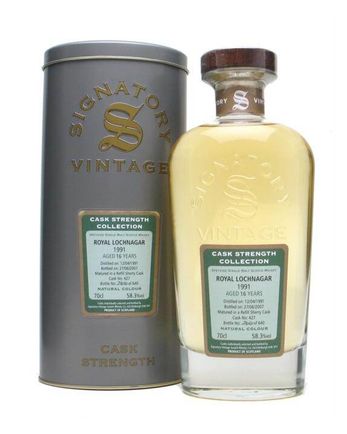 Royal Lochnagar 1991 16 ans Signatory Vintage Cask