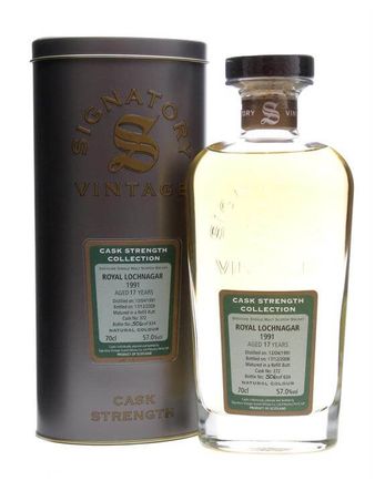 Royal Lochnagar 1991 17 ans Signatory Cask Strength Collection