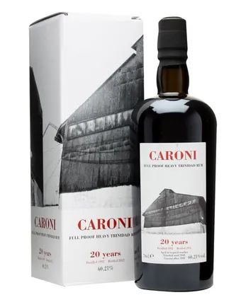 Caroni 1992 20 ans Rum 60.2 70cl
