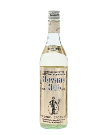 Havana Club Rum 3 ans Light Dry Bottled 1970s