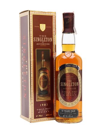 Singleton of Auchroisk 1983 10 ans
