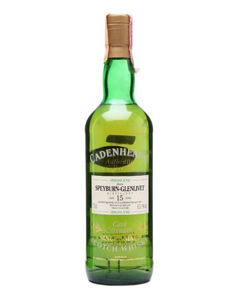 Speyburn Glenlivet 15 ans Bottled 1991 Cadenhead's