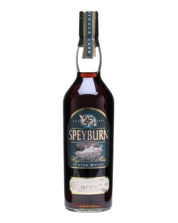 Speyburn 1977 25 ans Sherry Cask