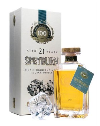 Speyburn 21 ans Centenary Decanter