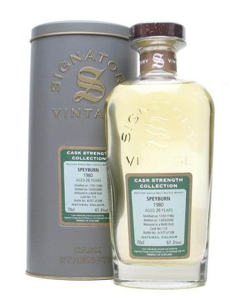 Speyburn 1980 26 ans Signatory Cask Strength Collection
