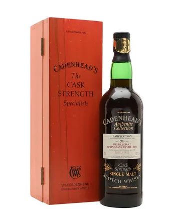 Springbank 1964 34 ans Sherrywood Cadenhead's