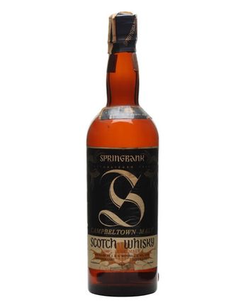 Springbank 5 ans Bottled 1960s