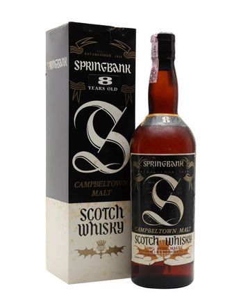 Springbank 8 ans Bottled 1970s