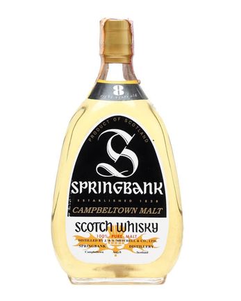 Springbank 8 ans Oval Bottle Bottled 1970s