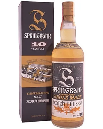 Springbank 10 ans 75cl