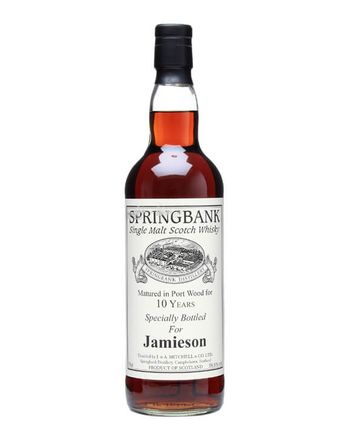 Springbank 10 ans Port Wood Jamieson