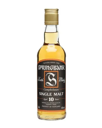 Springbank 10 ans Half Bottle
